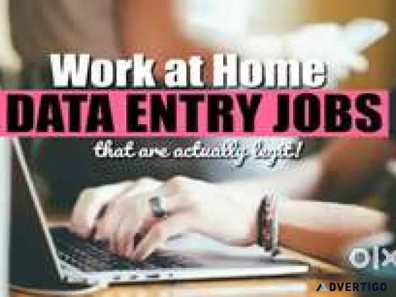 Home based data entry genuine project work with your flexible ti