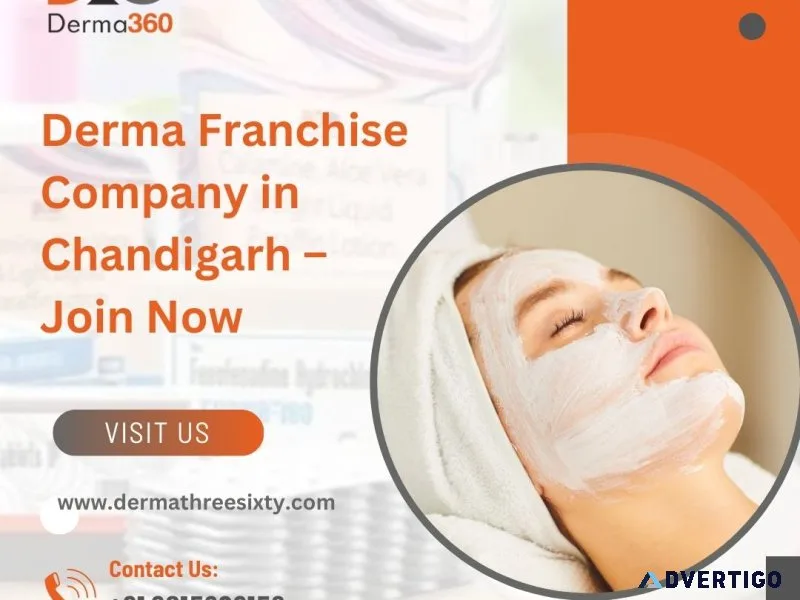 Top derma franchise company in chandigarh – skincare products