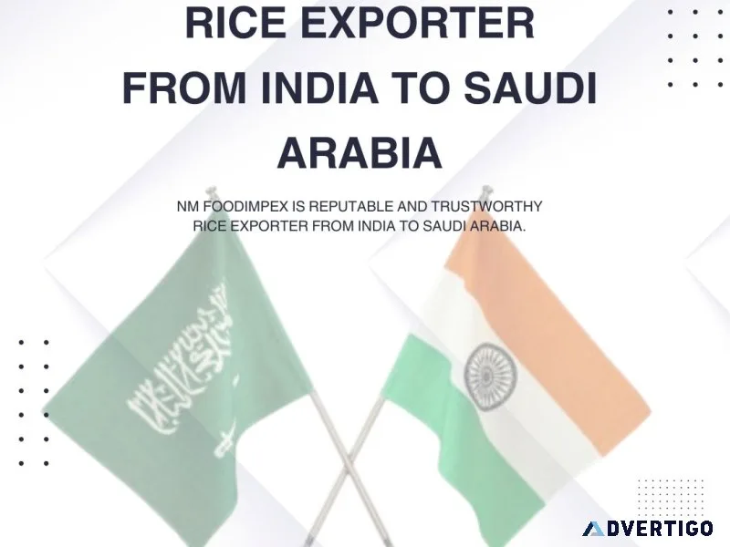 Rice exporter from india to saudi arabia
