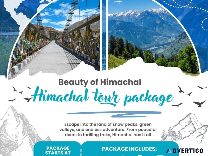 Himachal tour packages – experience the himalayas