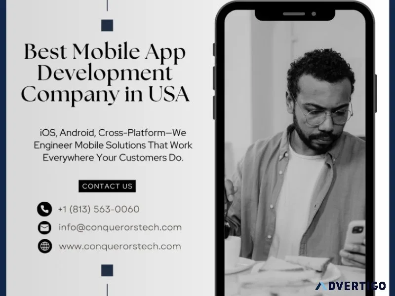Best mobile app development company in usa | conquerors tech