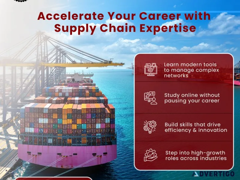 Boost your logistics career with certified supply chain program