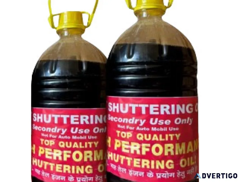 Er shuttering oil