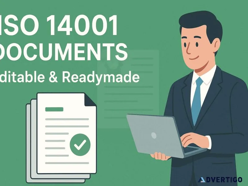 Editable iso 14001 documents – ready for certification