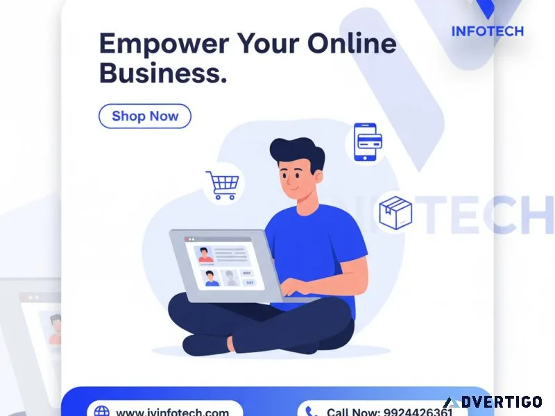 Ecommerce website & mobile app development – iv infotech mahesan