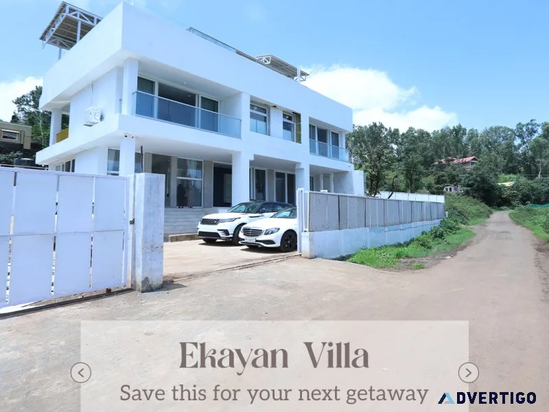A luxury villa perfect for a peaceful vacation near mahabaleshwa