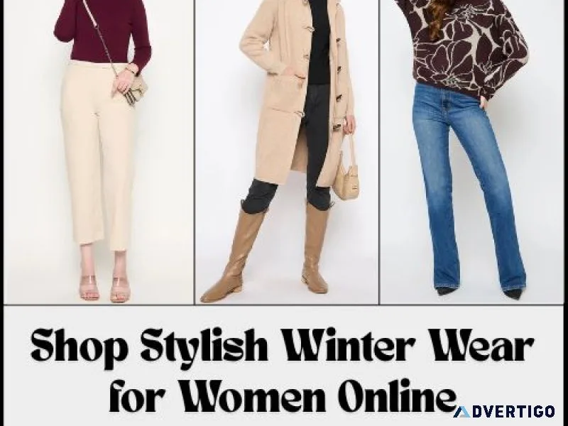 Shop stylish winter wear for women online
