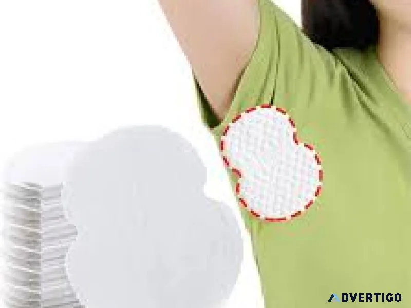 Stay fresh with bliss natural underarm sweat pads for armpits