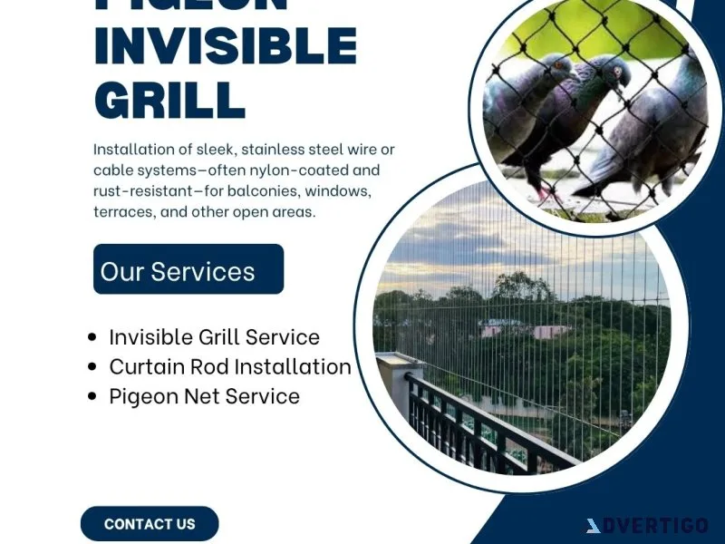 Invisible grills for modern homes in jaipur