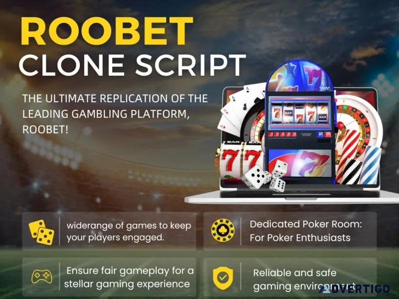 Be igaming ready with advanced and secure roobet clone script