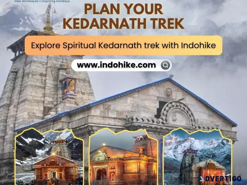 Book your kedarnath trek package with indohike today