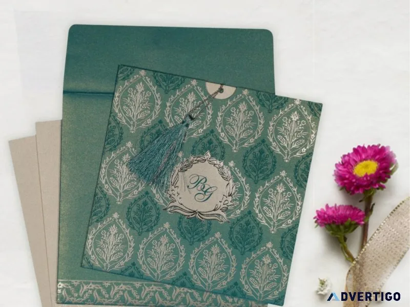 All in one wedding invitations | convenient and elegant designs