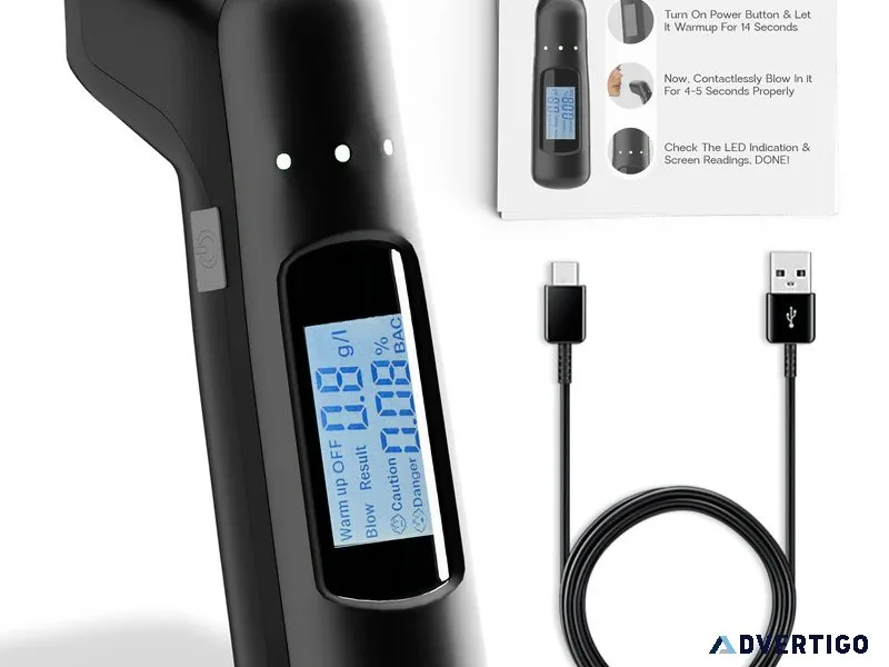 Newdru digital alcohol tester machine – ideal for safe driving