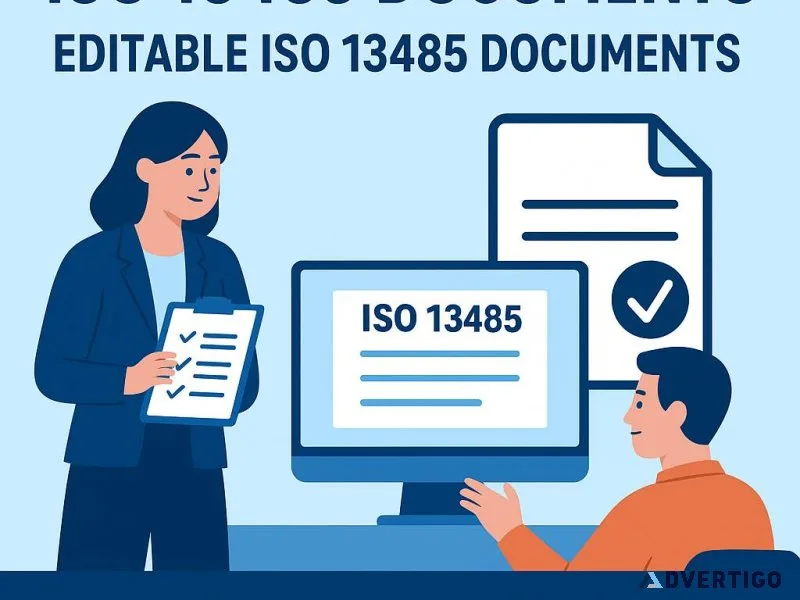 Complete iso 13485 documents toolkit for quick certification