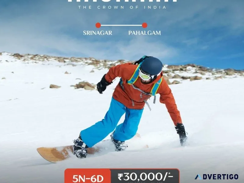 Exclusive kashmir tour packages | romantic honeymoon deals - tra