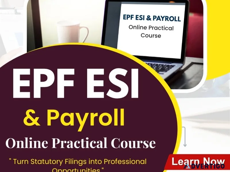 Epf and esi practitioner course
