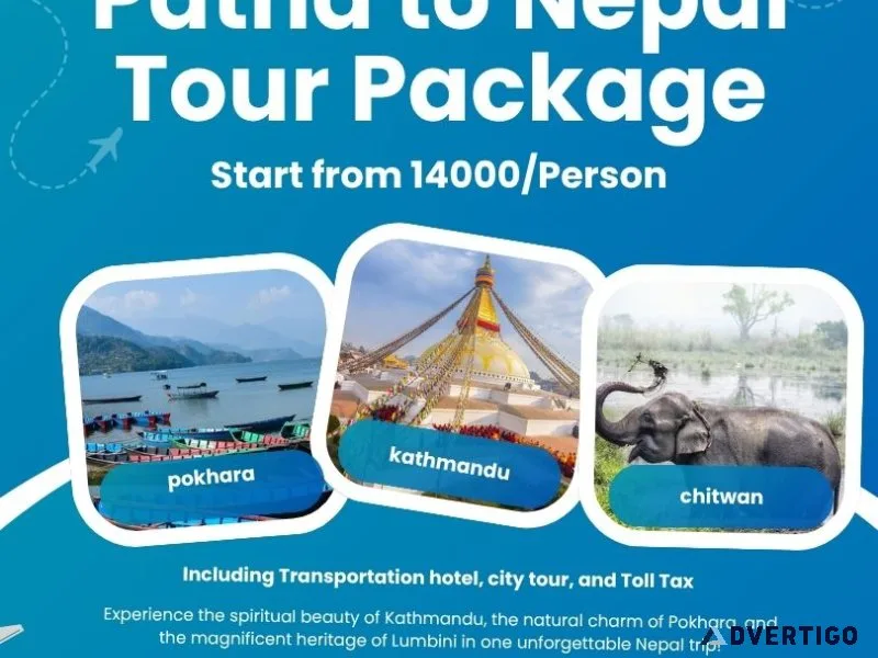 Patna to nepal tour package with mytripwale