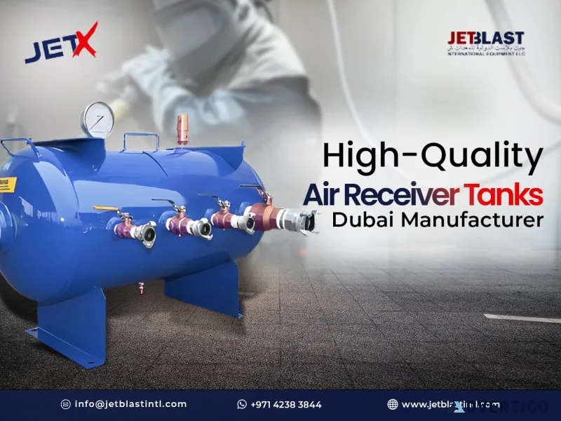 Air receiver tank in dubai | jetblast