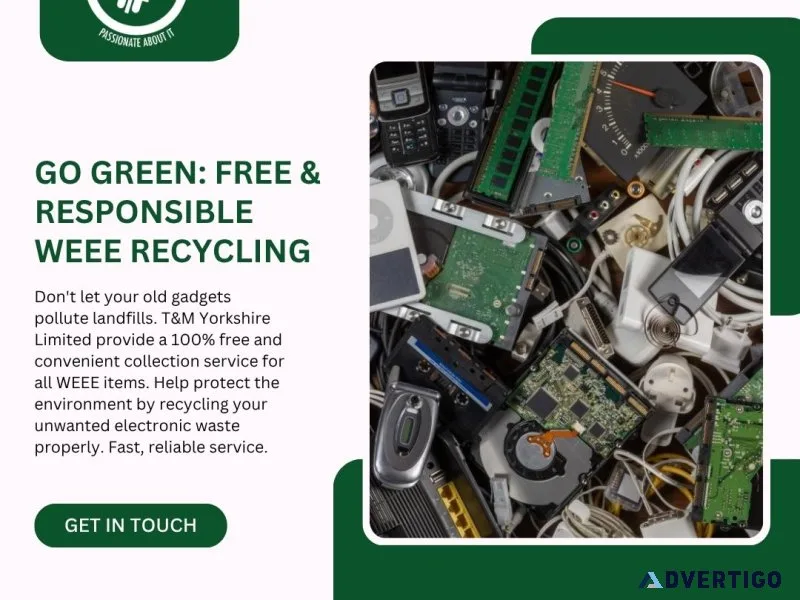 Go green: free & responsible weee recycling