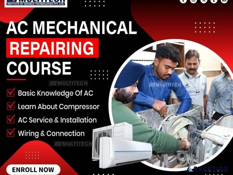 Ac mechanical repairing course – practical training in delhi
