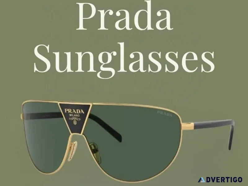 Make every look luxe with prada sunglasses