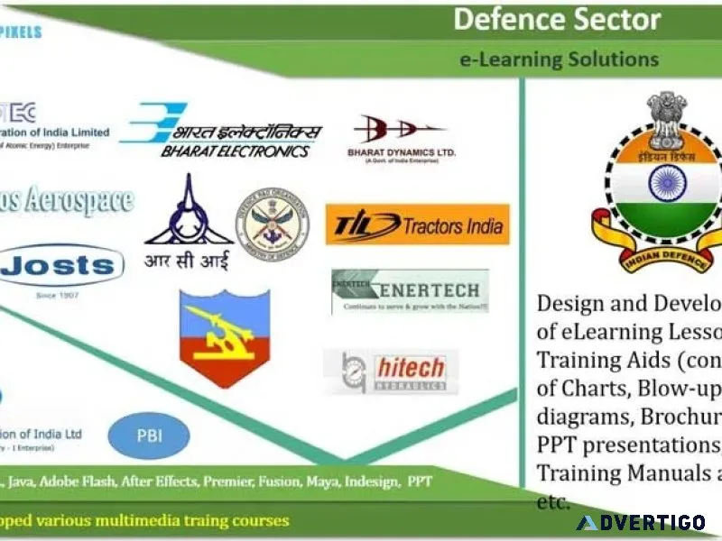 Code and pixels proven expertise in defence and technical traini