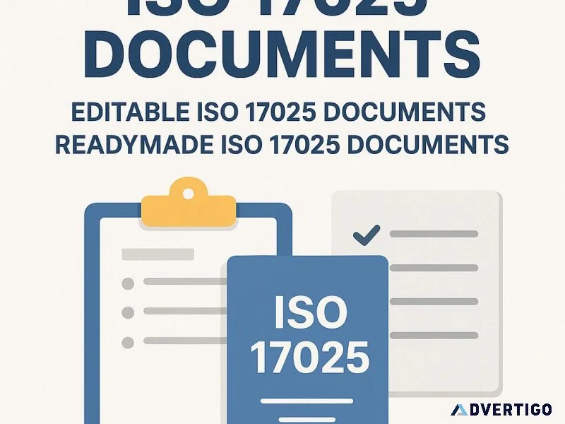 Buy readymade iso 17025 documents