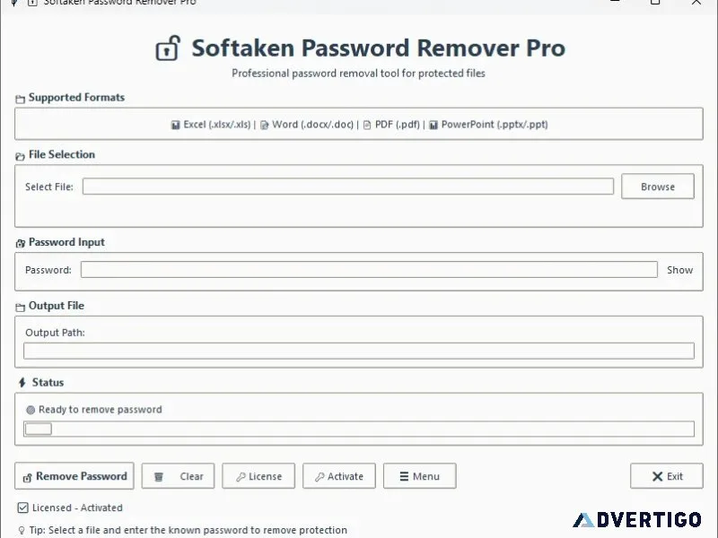 Free tool to unlock protected pdf documents