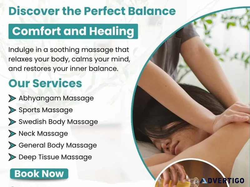 Rejuvenate your senses at our massage center in trichy