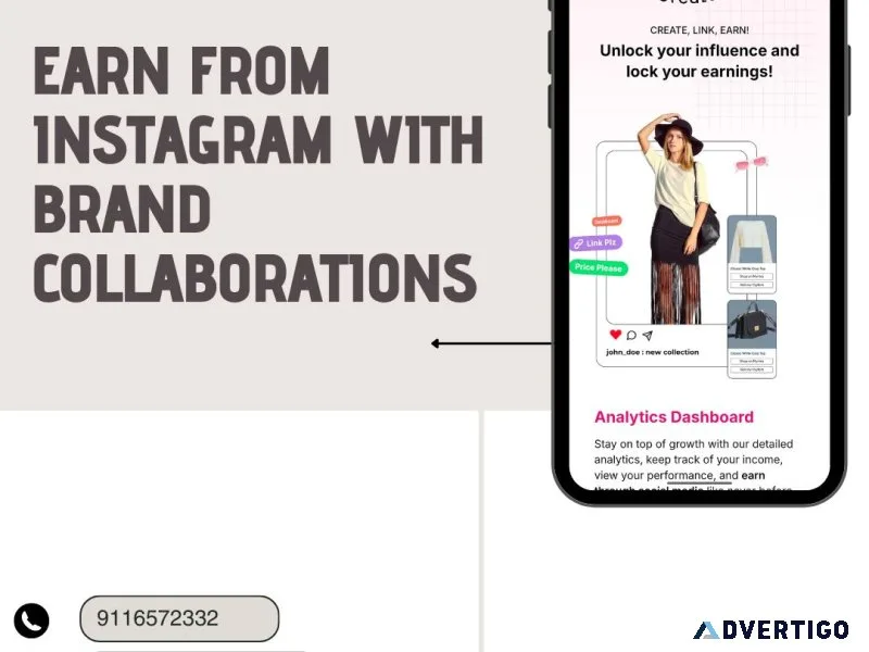 Earn from instagram with brand collaborations