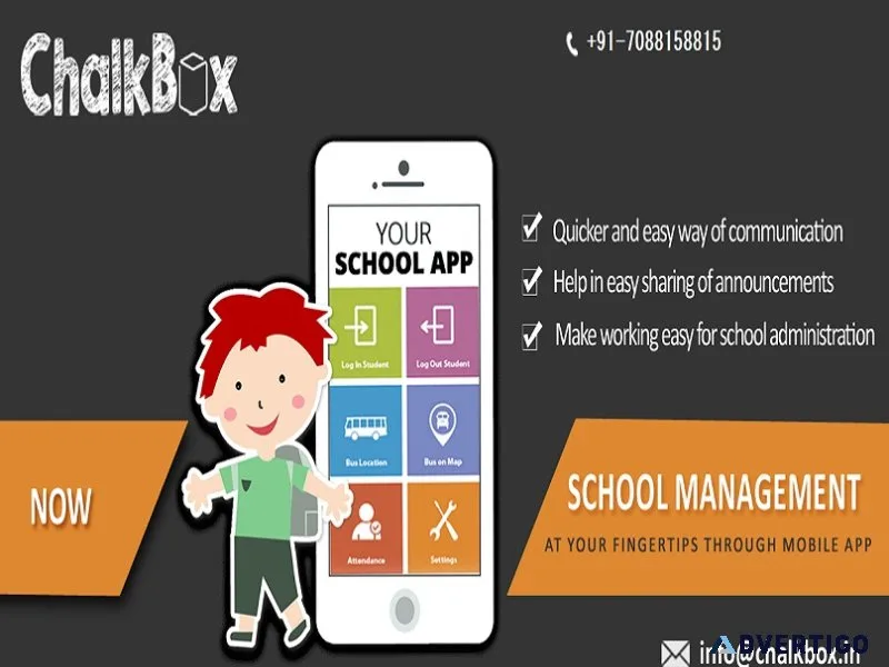 Revolutionize school management with chalkbox eduventures: india