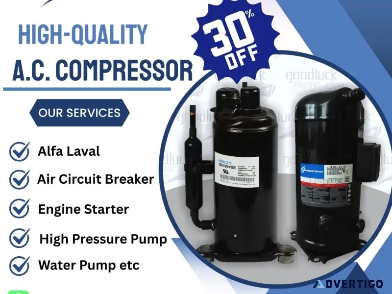 High-quality ac compressor | durable & energy efficient unit