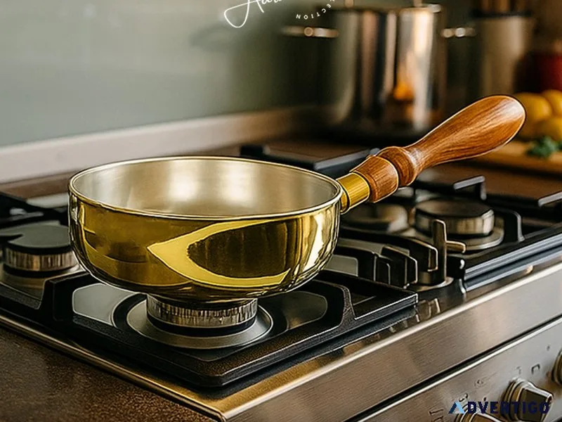 Aarambh pure brass fry pan