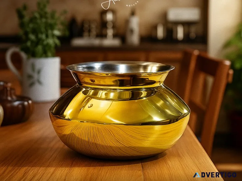 Aarambh pure brass handi
