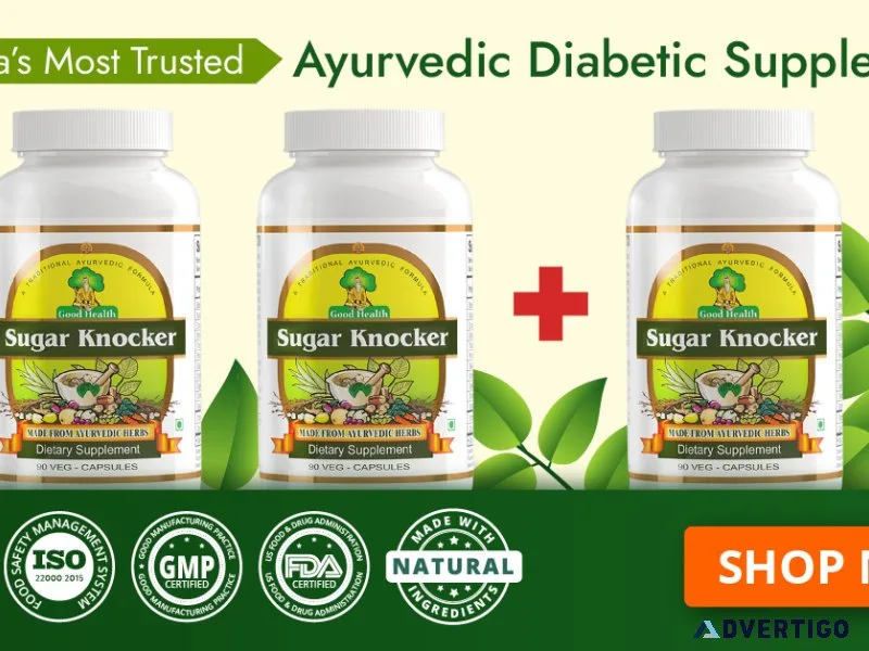 Natural ayurvedic remedy for diabetes – buy sugar knocker online