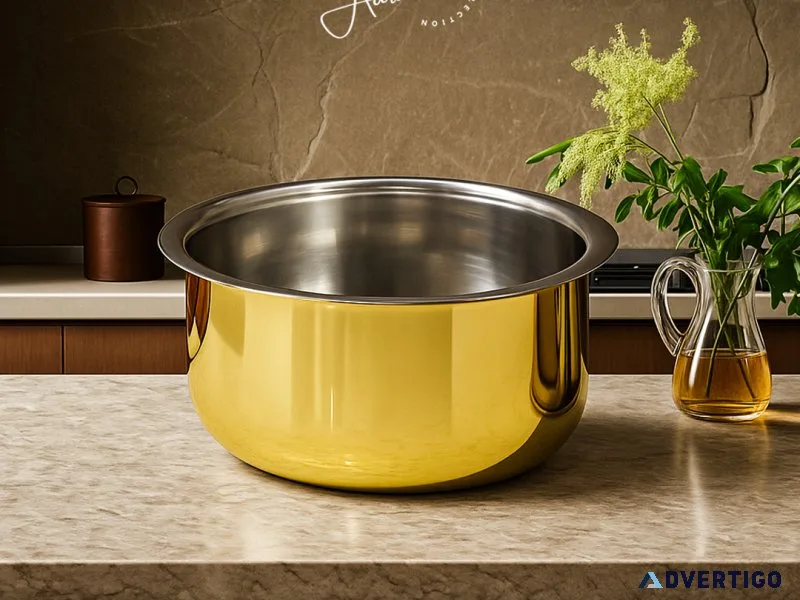 Aarambh® pure brass patila