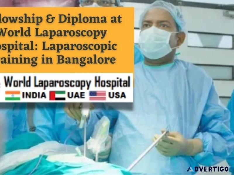 Fellowship & diploma at world laparoscopy hospital: laparoscopic