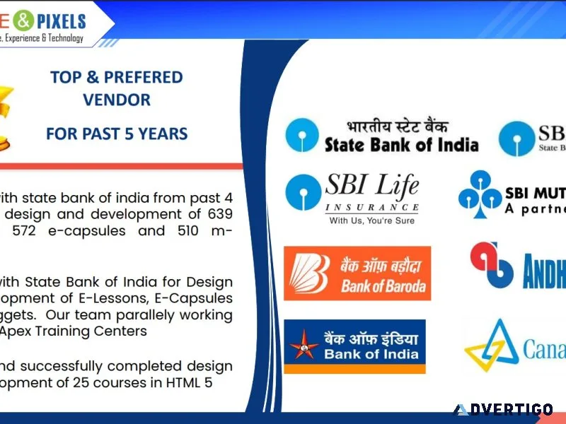 Code and pixels proven experience in banking and financial servi