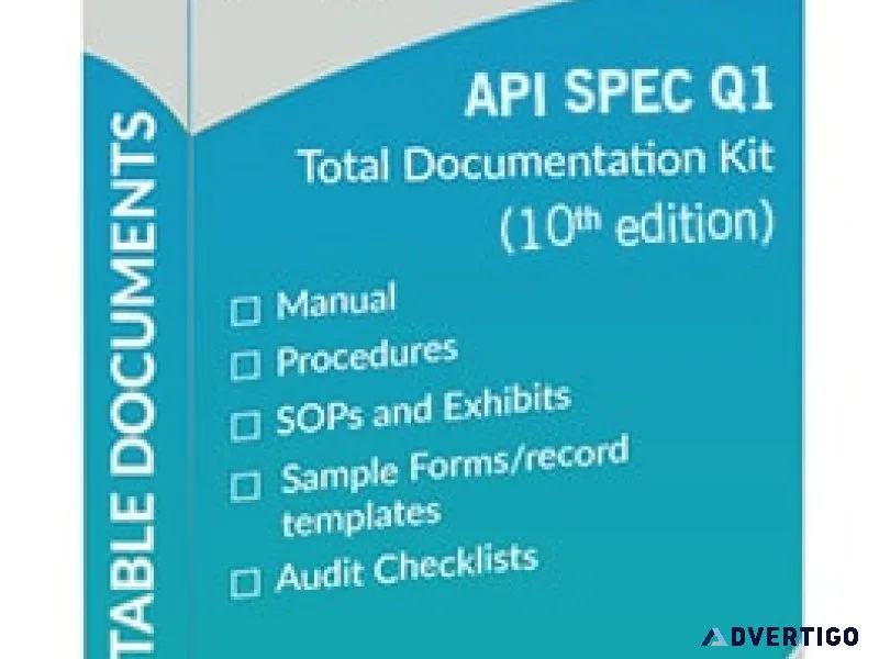 Api spec q1 10th edition documentation by global manager group