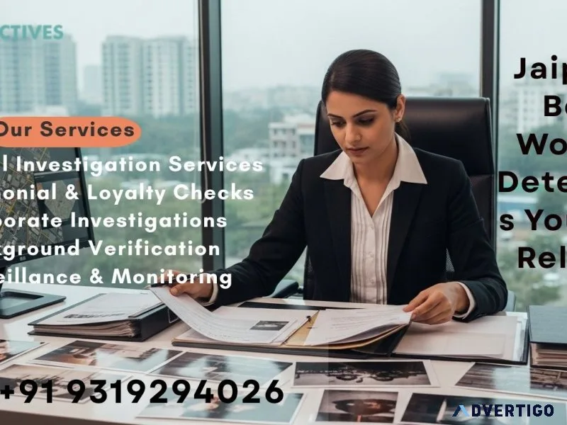 Private detective agency in jaipur | reliable investigators
