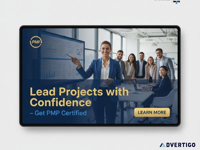 Lead projects with confidence – get pmp certified