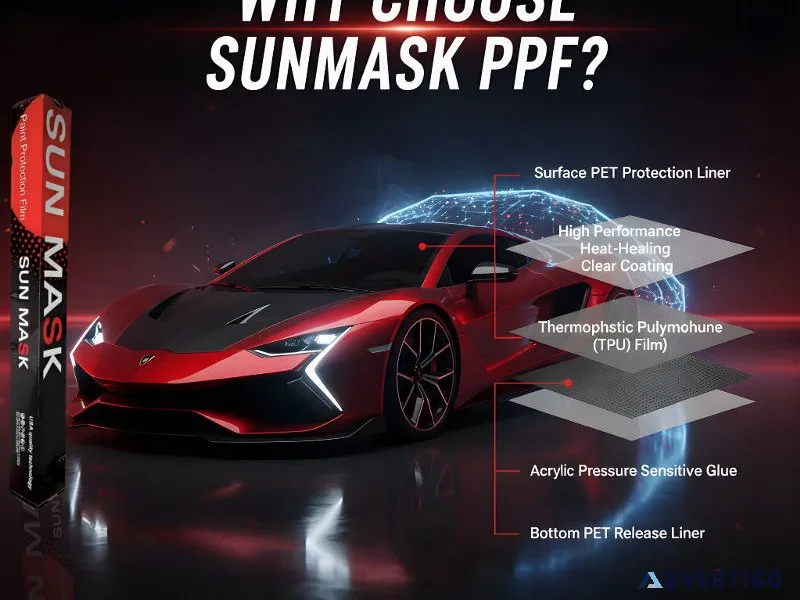 Get the best ppf for car to maintain car shine with sunmask ppf