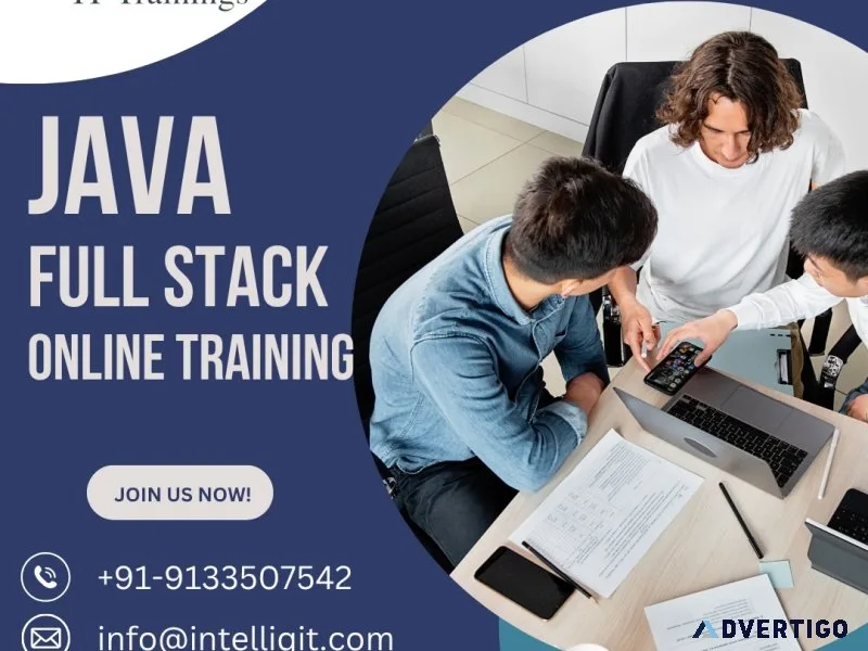 Java full stack developer training