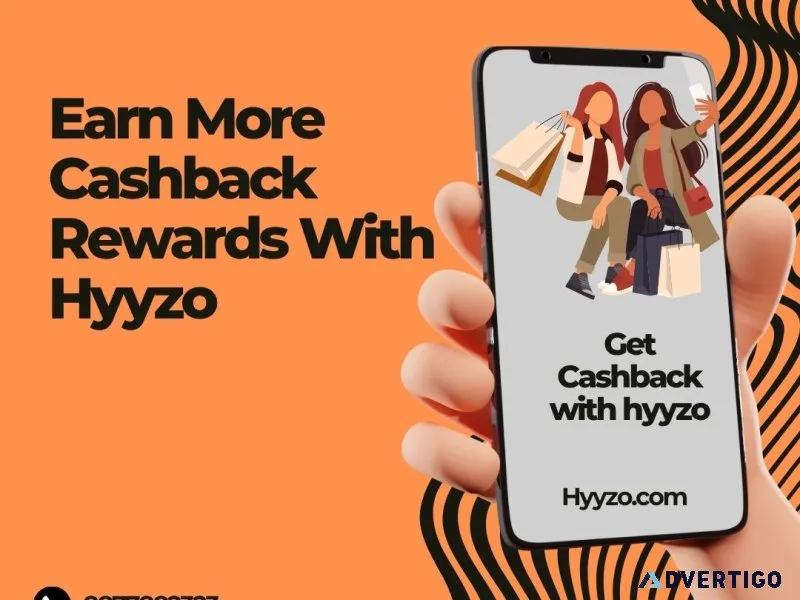 Earn more cashback rewards with hyyzo