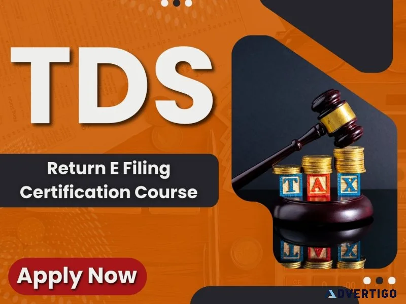 Best tds return filing course in delhi