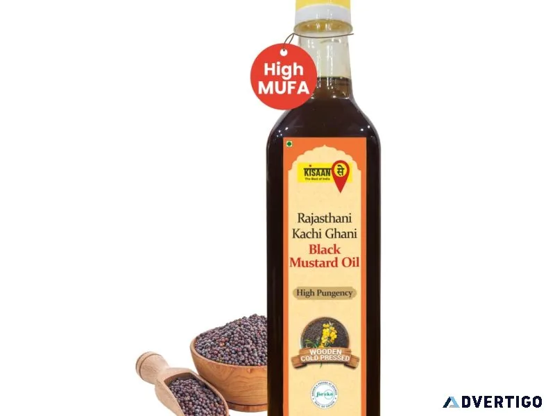 Buy cold pressed black mustard oil – 100% pure & natural kachi g