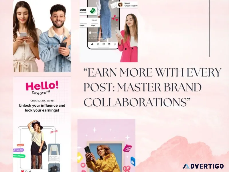 Earn more with every post : master brand collaborations