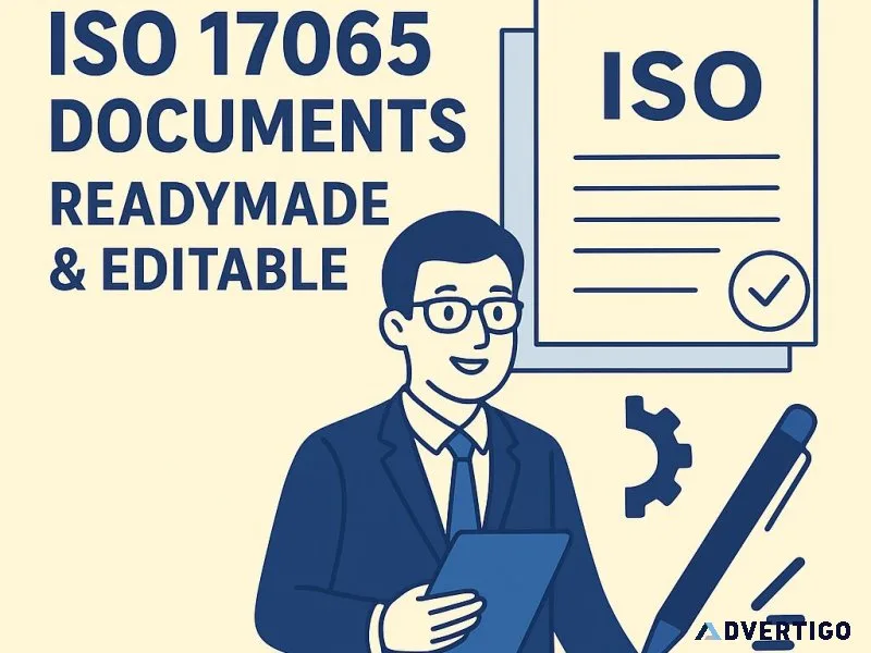 Complete iso 17065 documents- manual, procedures, audit checklis
