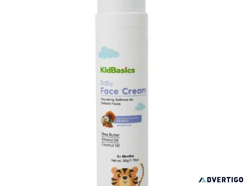 Best infant face cream by kidbasics