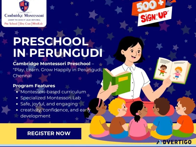 Best preschool in perungudi | cambridge montessori